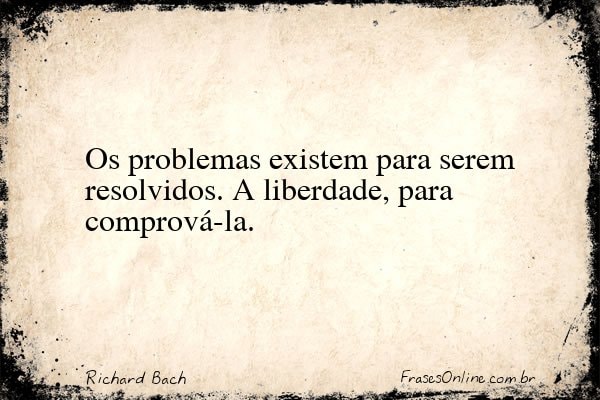 Frase de Richard Bach