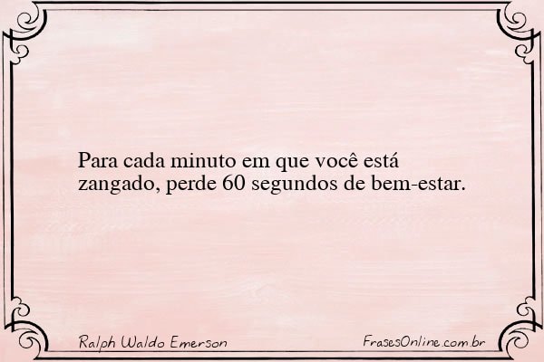 Frase de Ralph Waldo Emerson