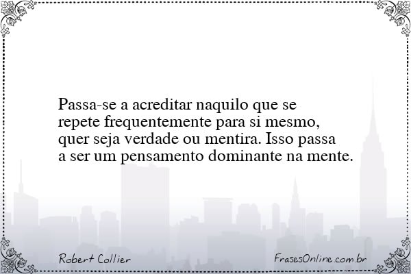 Frase de Robert Collier