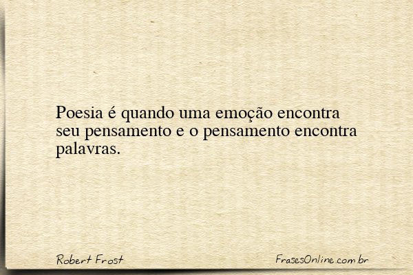 Frase de Robert Frost