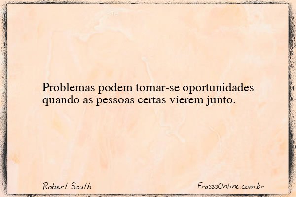 Frase de Robert South