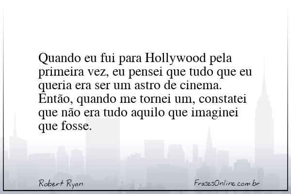Frase de Robert Ryan
