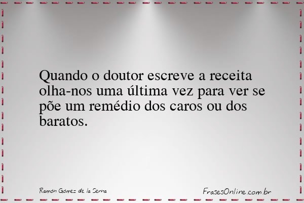 Frase de Ramón Gómez de la Serna