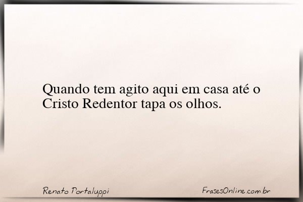 Frase de Renato Portaluppi