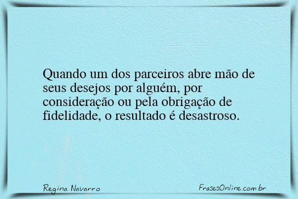 Frase de Regina Navarro