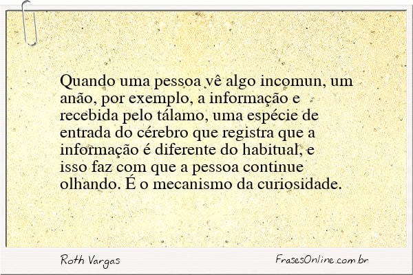 Frase de Roth Vargas