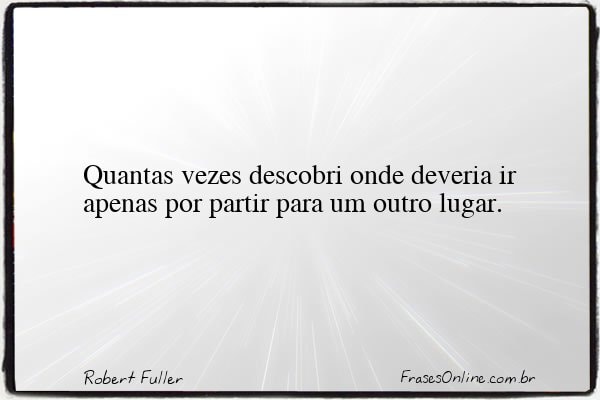 Frase de Robert Fuller