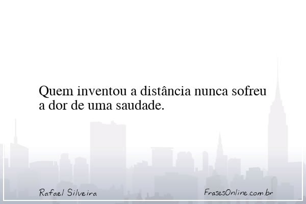 Frase de Rafael Silveira