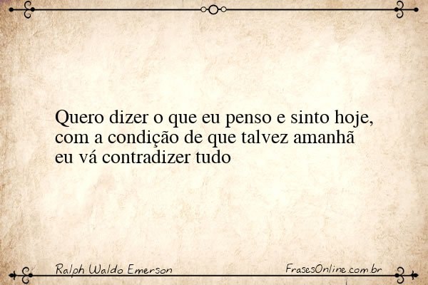 Frase de Ralph Waldo Emerson