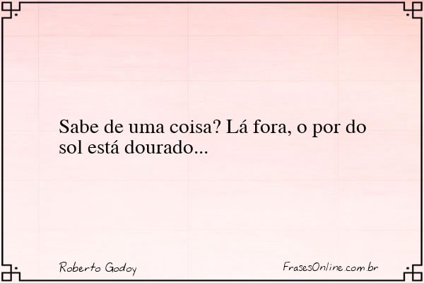 Frase de Roberto Godoy