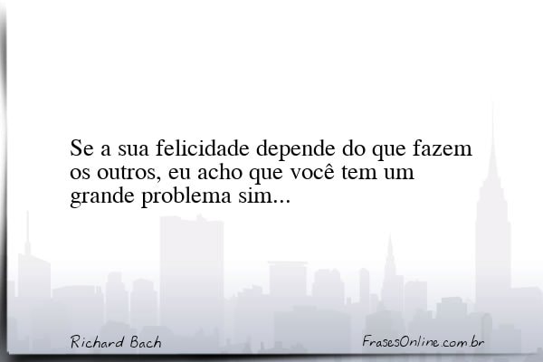 Frase de Richard Bach