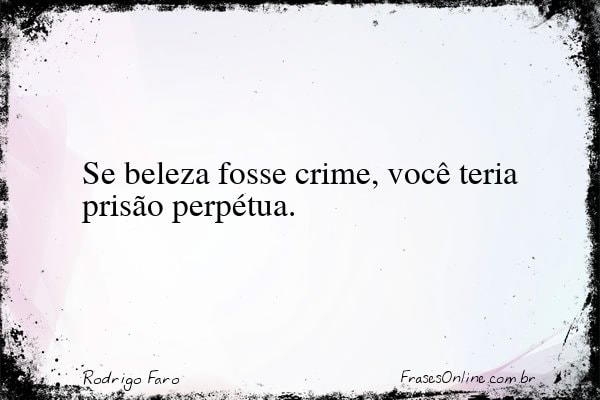 Frase de Rodrigo Faro