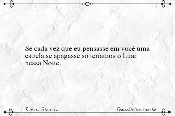 Frase de Rafael Silveira