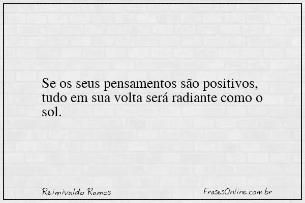 Frase de Reimivaldo Ramos