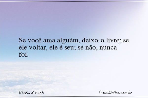Frase de Richard Bach