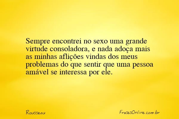 Frase de Rousseau