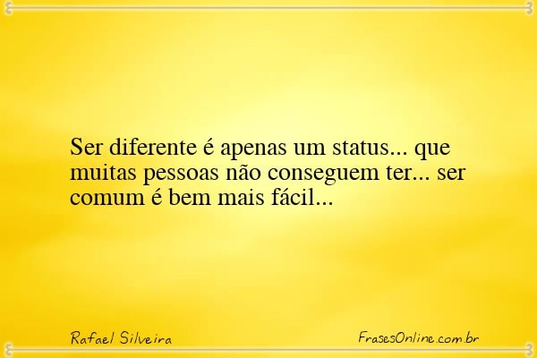 Frase de Rafael Silveira
