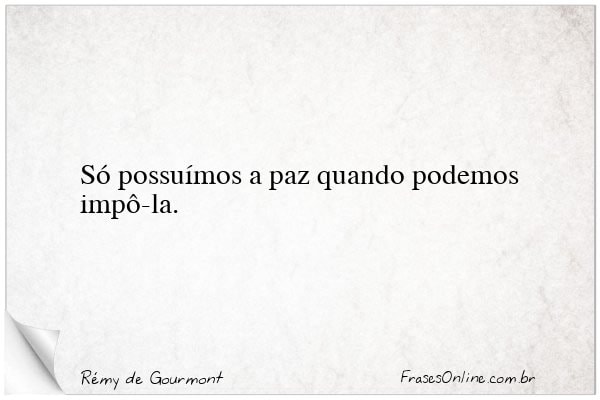 Frase de Rémy de Gourmont