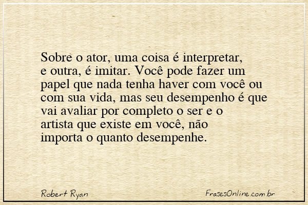 Frase de Robert Ryan