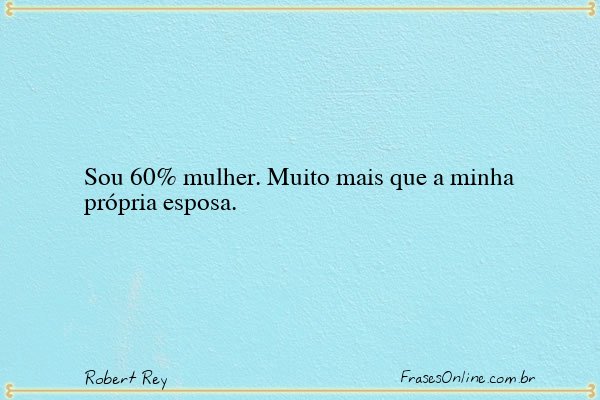 Frase de Robert Rey