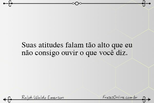 Frase de Ralph Waldo Emerson