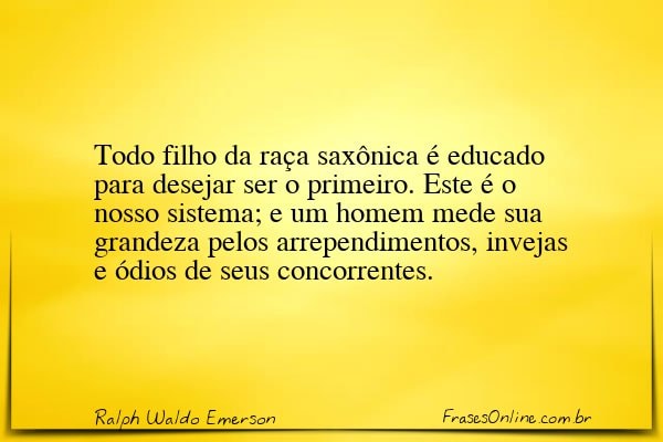 Frase de Ralph Waldo Emerson