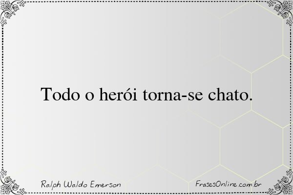 Frase de Ralph Waldo Emerson