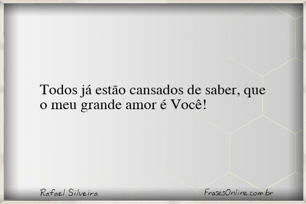 Frase de Rafael Silveira