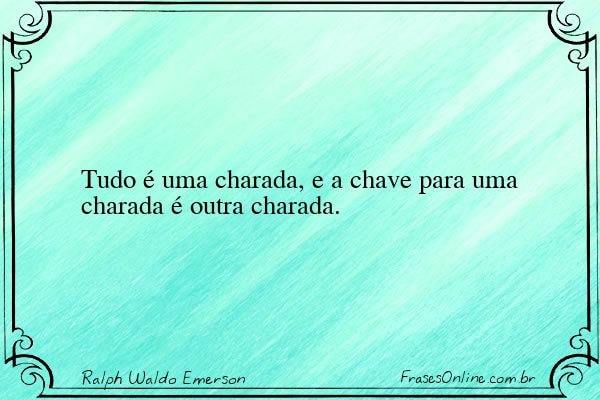 Frase de Ralph Waldo Emerson