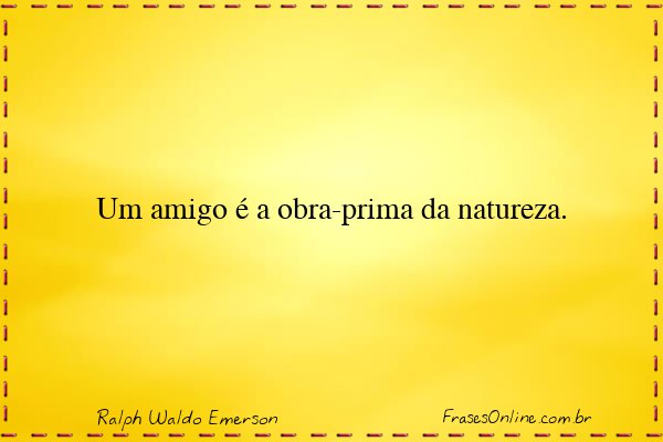 Frase de Ralph Waldo Emerson