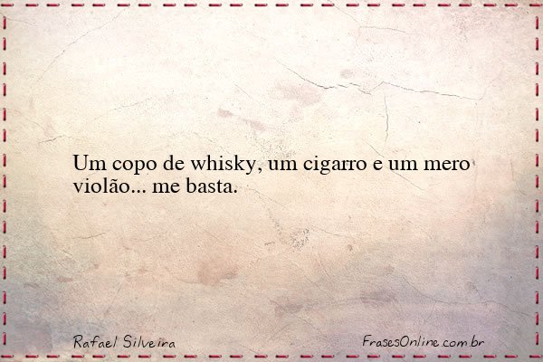 Frase de Rafael Silveira