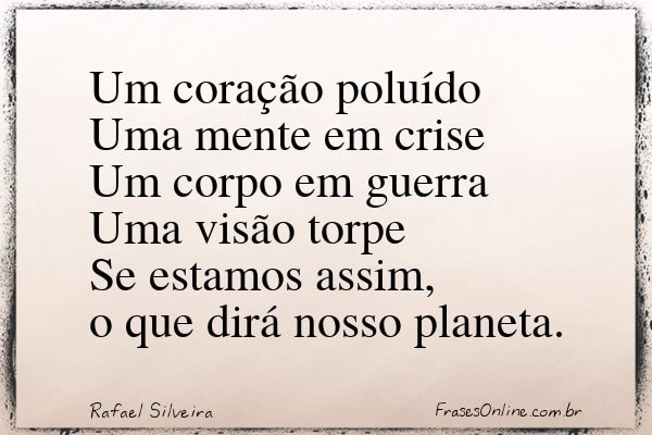 Frase de Rafael Silveira