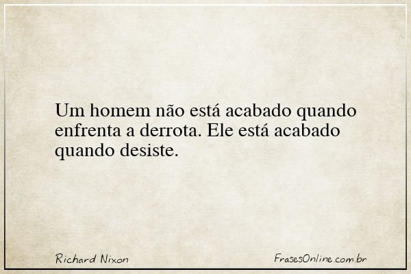 Frase de Richard Nixon