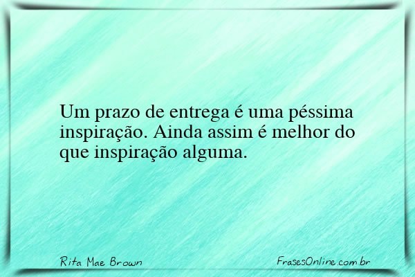 Frase de Rita Mae Brown