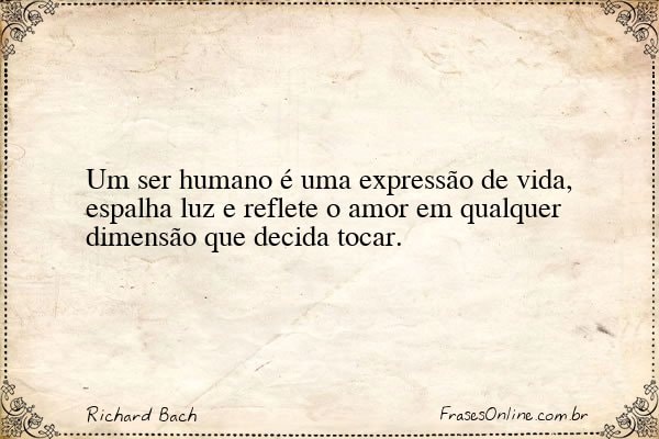 Frase de Richard Bach