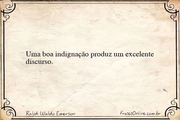 Frase de Ralph Waldo Emerson