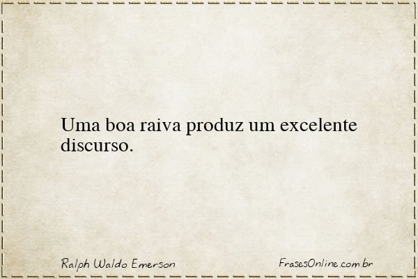 Frase de Ralph Waldo Emerson