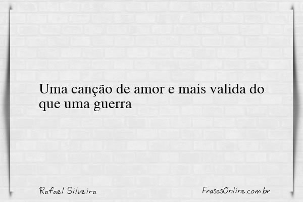 Frase de Rafael Silveira