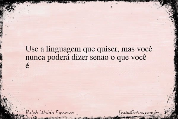 Frase de Ralph Waldo Emerson