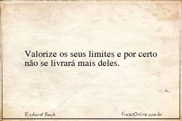 Frase de Richard Bach