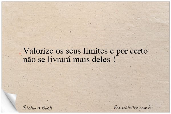 Frase de Richard Bach
