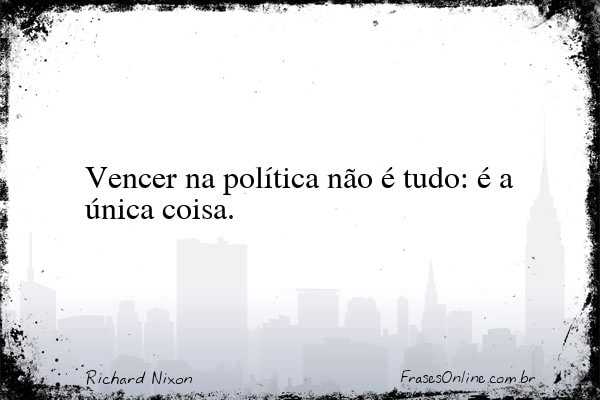 Frase de Richard Nixon