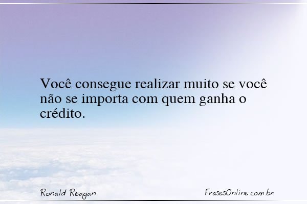 Frase de Ronald Reagan