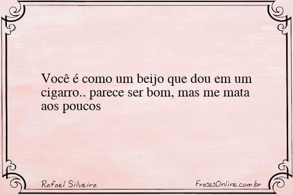 Frase de Rafael Silveira