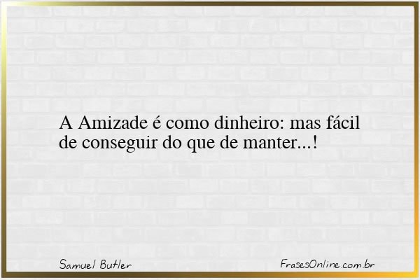 Frase de Samuel Butler