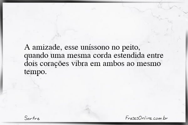 Frase de Sartre