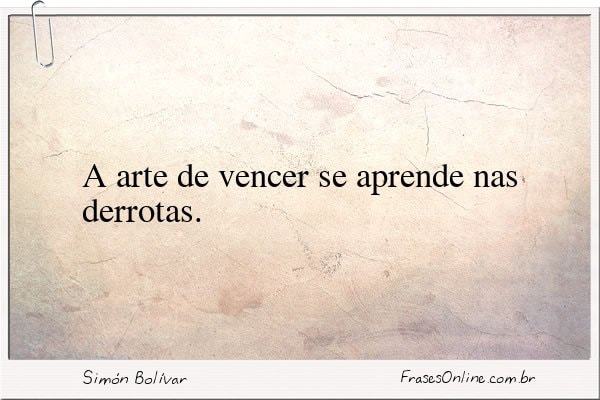 Frase de Simón Bolívar