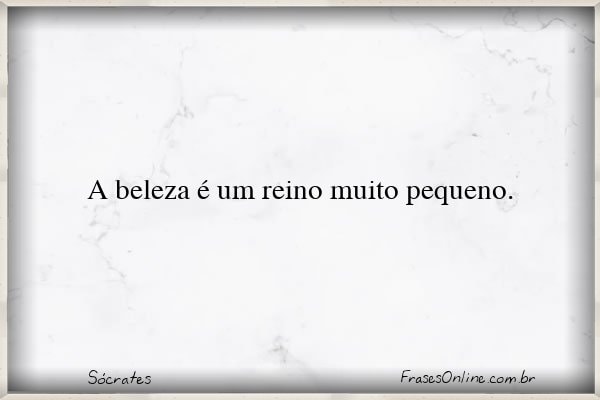 Frase de Sócrates