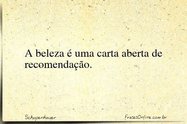 Frase de Schopenhauer
