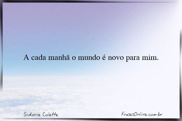Frase de Sidonie Colette